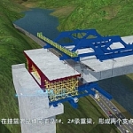 预应力砼连续刚构桥边跨现浇挂篮吊架法施工工法