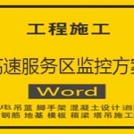 高速服务区监控方案