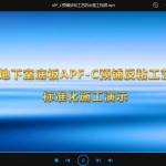 APF_C预铺反粘工艺防水施工