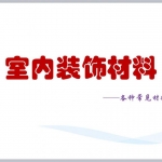 室内装饰材料1