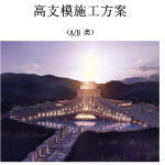 100套高支模施工方案