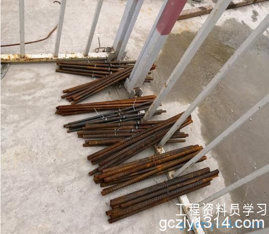8.钢筋进场取样送检