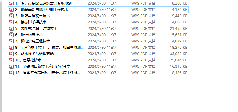 12套建筑业十项新技术培训