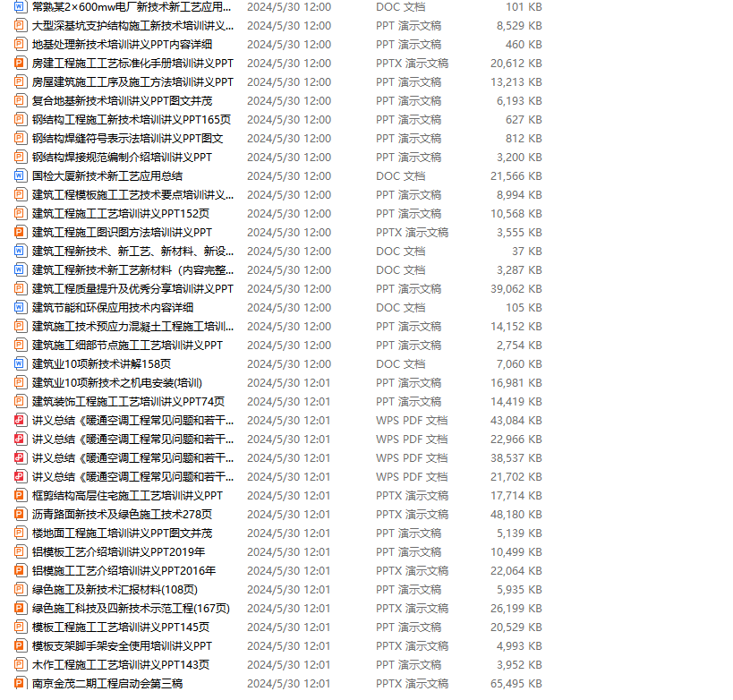 66套施工新工艺、新技术应用合集