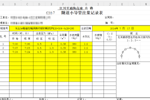 公路工程质检资料（样稿）