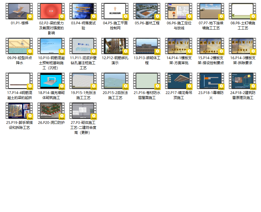 28建筑《施工动画班》