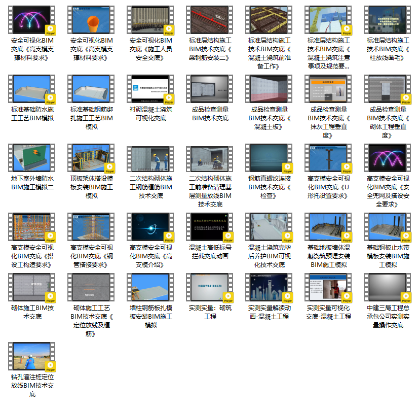 36集BIM动画施工工艺