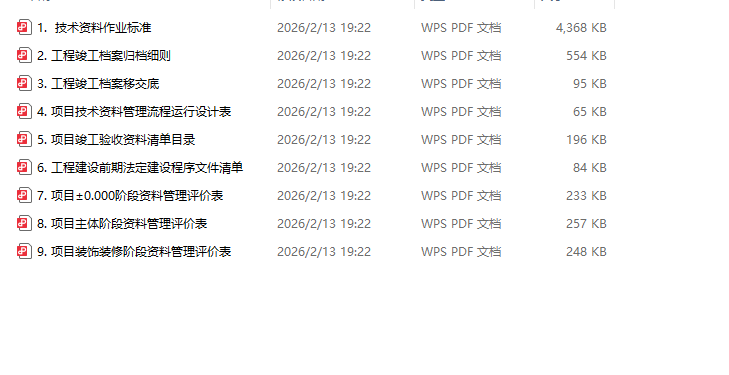 全套特级建企鲁班奖竣工资料管控